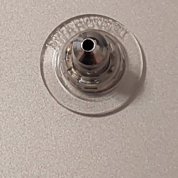 SWAROVSKI SILVER-TONE CRYSTAL EARRING JACKETS W STUD EARRINGS NEW CONDITION 2015 - Picture 8 of 11